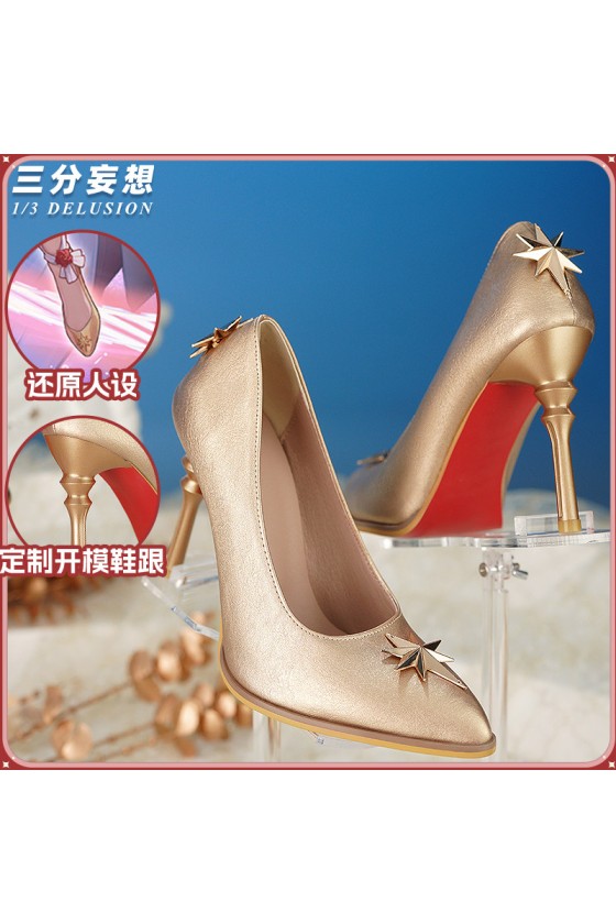 1/3 Delusion Honkai Star Rail Murata Himeko Cosplay Shoes